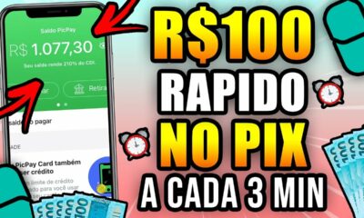 PAGOU R$14.280,00🤑ESSE NOVO APP PAGA $100,00 NO PIX A CADA 3 MIN/Como Ganhar Dinheiro na Internet