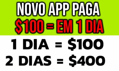 LANÇOU NOVOS Aplicativos Gratuitos que PAGA $100 TODO DIA de GRAÇA! - Como Ganhar Dinheiro no Paypal