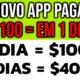 LANÇOU NOVOS Aplicativos Gratuitos que PAGA $100 TODO DIA de GRAÇA! - Como Ganhar Dinheiro no Paypal