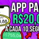 [VAZOU] NOVO APP PARA GANHAR DINHEIRO na INTERNET PAGA R$20 a CADA 10 SEGUNDOS de GRAÇA