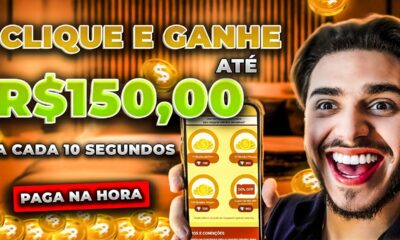 🥇CLIQUE NA MOEDA para GANHAR DINHEIRO a CADA 10 SEGUNDOS- APP de JOGO que GANHA DINHEIRO de VERDADE