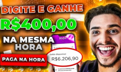 ⌨️DIGITE ESSA PALAVRA e GANHE R$400 REAIS IMEDIATAMENTE - APP de JOGO que GANHA DINHEIRO de VERDADE