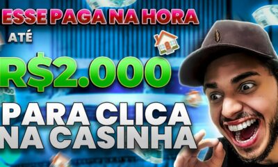 🏠 ESSE JOGO DA CASINHA paga até R$2.000 REAIS - APP de JOGO que GANHA DINHEIRO de VERDADE