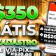 🤑GANHE R$350 REAIS NO CADASTRO VIA PIX - NOVO APP PAGANDO POR CADASTRO 2023 - CADASTRE E GANHE 2023