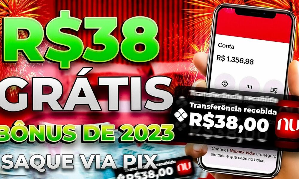 🤑GANHE R$38,00 REAIS NO CADASTRO VIA PIX - NOVO APP PAGANDO POR CADASTRO 2023 -CADASTRE E GANHE 2023