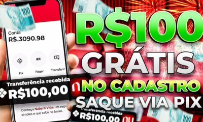 🤑GANHE R$80,00 REAIS NO CADASTRO VIA PIX - NOVO APP PAGANDO POR CADASTRO 2023 -CADASTRE E GANHE 2023