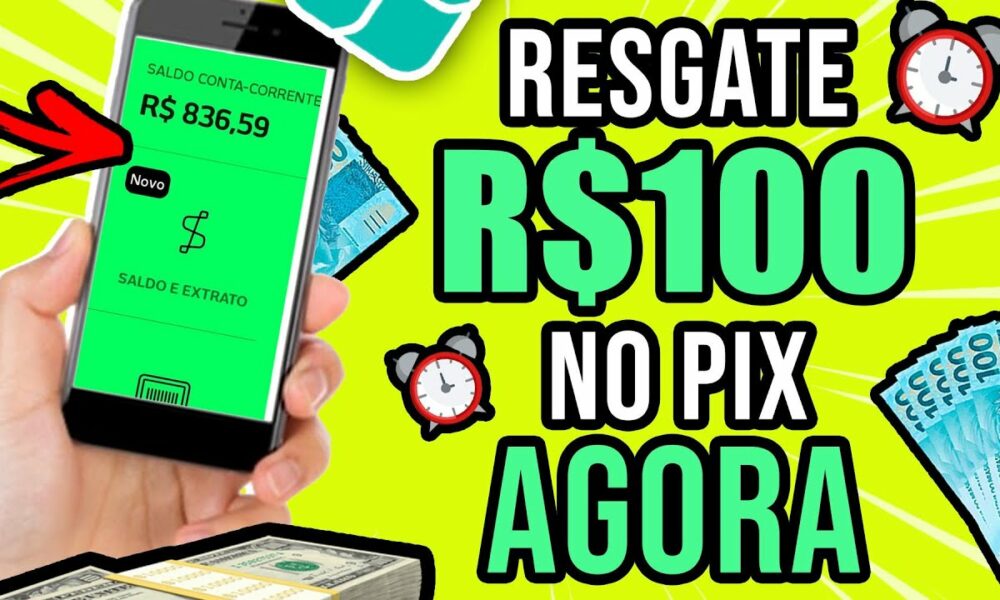 [NOVA PROMOÇÃO] RESGATE AGORA R$100 NO PIX APENAS PARA SE CADASTRAR/Como Ganhar Dinheiro na Internet