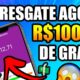 RESGATE AGORA R$100,00 NA HORA VIA PIX SEM FAZER NADA - Como Ganhar Dinheiro na Internet