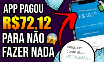 URGENTE!! APLICATIVO PAGOU R$70,12 no PAYPAL NO MESMO DIA SEM FAZER NADA🤑Ganhar Dinheiro na Internet