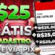 GANHE $7.00 +$25 REAIS NO CADASTRO VIA PIX -NOVO APP PAGANDO POR CADASTRO 2023-CADASTRE E GANHE 2023