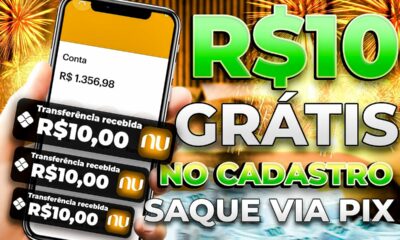 GANHE R$10,00 REAIS DE CARNAVAL VIA PIX - NOVO APP PAGANDO POR CADASTRO 2023 -CADASTRE E GANHE 2023