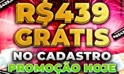 💲GANHE R$439,00 REAIS NO CADASTRO VIA PIX -NOVO APP PAGANDO POR CADASTRO 2023 -CADASTRE E GANHE 2023