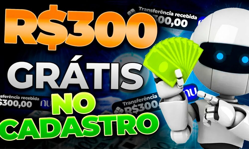 *NOVO* APP PARA GANHAR DINHEIRO GRÁTIS no PIX [SAQUE R$300] - NOVO APP PAGANDO POR CADASTRO 2023