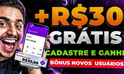 ✅[Cadastre e Ganhe R$30,00] APP que PAGA no CADASTRO na HORA / NOVO APP PAGANDO POR CADASTRO 2023