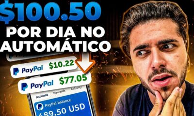 COMO GANHAR $100.50 DÓLARES POR DIA NA INTERNET COM ESSE BOT - COPIE E COLE (Dinheiro online)