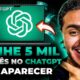 COMO GANHAR 5 MIL REAIS POR MÊS COM O ChatGPT - Como Ganhar Dinheiro com o ChatGPT/ Dinheiro Online