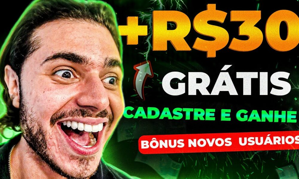 💵[Cadastre e Ganhe R$30,00] APP que PAGA no CADASTRO na HORA / NOVO APP PAGANDO POR CADASTRO 2023