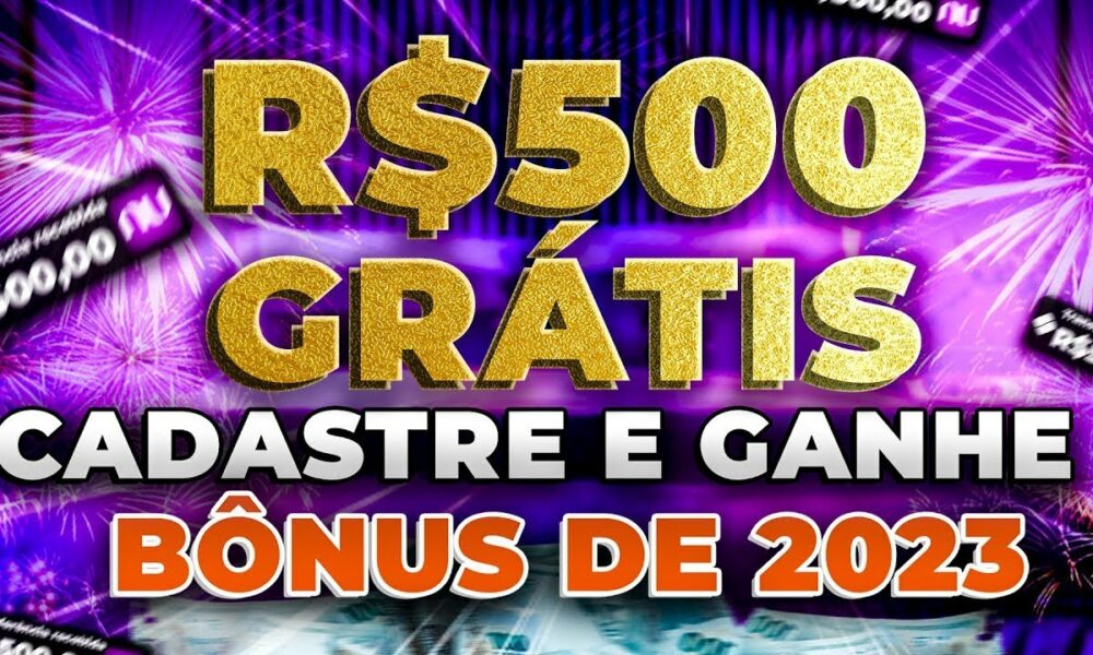 😱[Cadastre e Ganhe R$500] APP que PAGA no CADASTRO na HORA / NOVO APP PAGANDO POR CADASTRO 2023