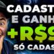 🤑[Cadastre e Ganhe R$99,00] APP que PAGA no CADASTRO na HORA / NOVO APP PAGANDO POR CADASTRO 2023