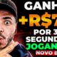 Esse NOVO BUG FAZ VOCÊ GANHAR $70,00 por 30 SEGUNDOS JOGANDO😱NOVO JOGO que GANHA DINHEIRO DE VERDADE