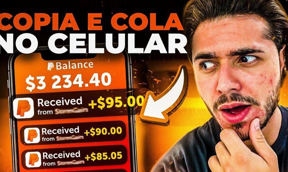 GANHE 5 MIL POR MÊS COM SEU CELULAR [Sem Aparecer] Como Ganhar Dinheiro na Internet pelo Celular