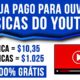 Ganhe $10.35 Ouvindo UMA Música no Youtube | Escute 100 Musicas = R$1.025,00 /Ganhar Dinheiro Online