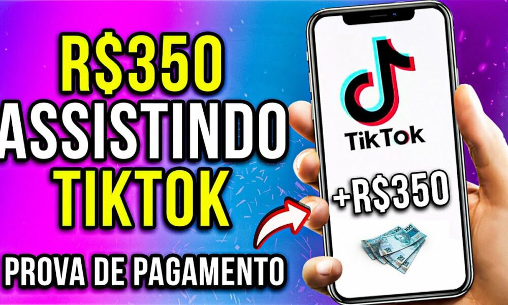 Ganhe $350 Assistindo Vídeos do TikTok | Veja 100 Vídeos = R$980,00] Ganhar Dinheiro Online