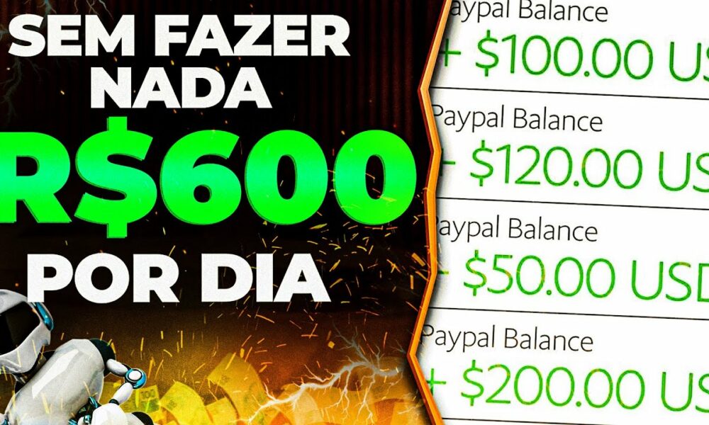 ROBÔ DE PIX DISTRIBUI $600 de GRAÇA TODA HORA - JOGO que GANHA DINHEIRO DE VERDADE e Já Pode Sacar