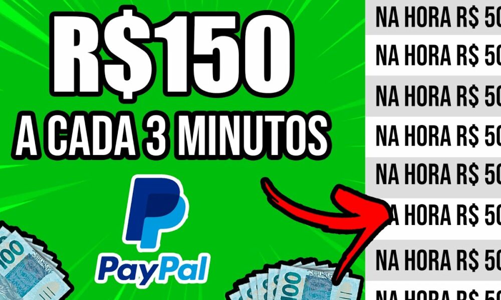 GANHE ATÉ R$150 A CADA 3 MINUTOS NO PIX + PROVA DE PAGAMENTO (Como ganhar dinheiro online)