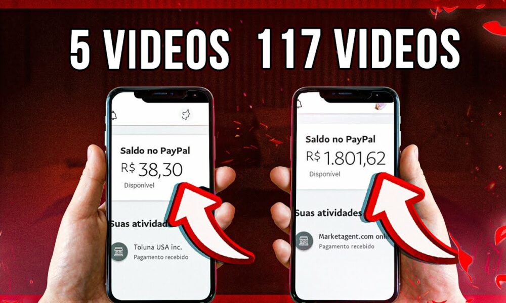 Ganhe $780,32 Assistindo vídeos do Youtube [$34 POR VÍDEO] PROVA DE PAGAMENTO/Ganhar Dinheiro Online