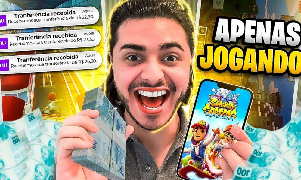 3 NOVOS JOGOS PARA GANHAR DINHEIRO ONLINE ✅Ganhe R$120 Por Dia✅ Como Ganhar Dinheiro na Internet