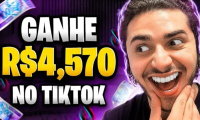 COMO GANHAR R$4.500 POR MÊS no TIKTOK SEM APARECER e SEM GRAVAR VÍDEO✅Como Ganhar Dinheiro no TikTok