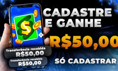 GANHE DINHEIRO NO CADASTRO VIA PIX - CADASTRE E GANHE✅ (NOVO APP PAGANDO NO CADASTRO 2023)