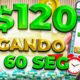 GANHE R$120 POR 60 SEGUNDOS NESSE JOGO PARA GANHAR DINHEIRO ONLINE✅ Como Ganhar Dinheiro na Internet