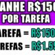 APP PAGA R$150 REAIS POR CADA TAREFA - 10 TAREFAS VOCÊ GANHA R$1.550,50/ Ganhar Dinheiro na Internet