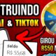 MUITO MELHOR que Kwai e TikTok 🤑NOVO APP PAGA R$50 PARA GIRAR ROLETA/Como ganhar dinheiro online