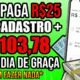 APP PAGANDO R$25 NO CADASTRO + R$103,78 TODO DIA DE GRAÇA + PROVA /Como Ganhar Dinheiro na Internet