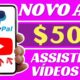 Receba $500 Por Dia para Assistir a Vídeos no YouTube 2021 | Ganhar dinheiro GRÁTIS no PayPal