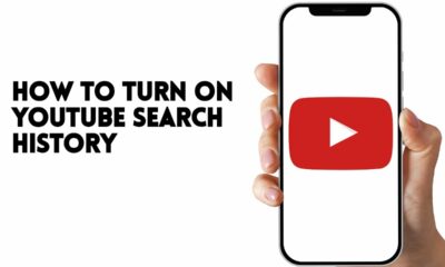 HOW TO TURN ON YOUTUBE SEARCH HISTORY