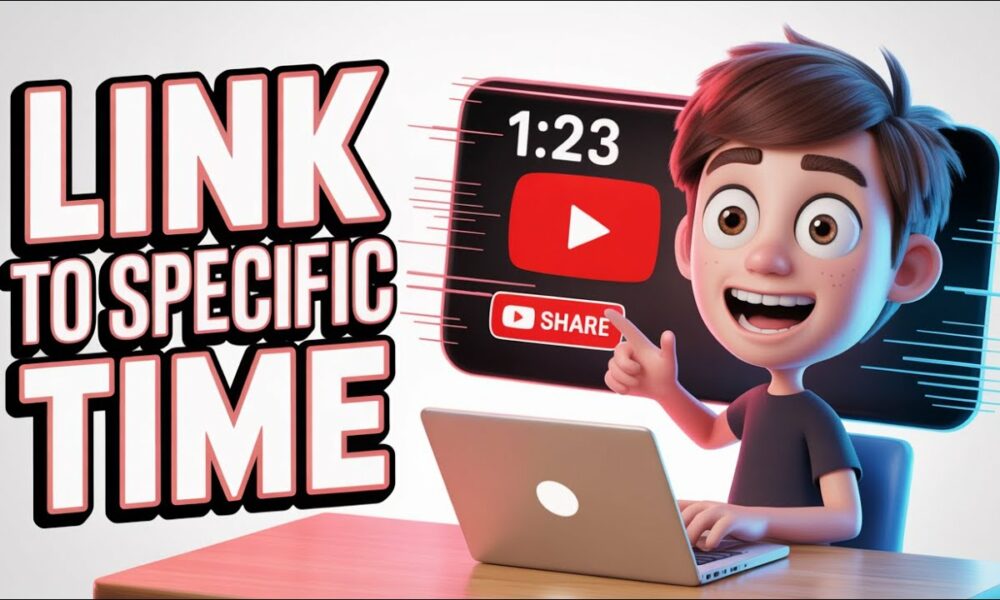 How to Link and Share to a Specific Time in a YouTube Video (Desktop, PC, Mac, Laptop)